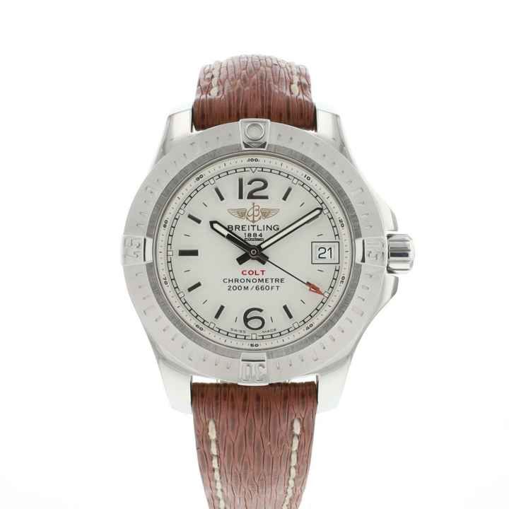  Breitling Colt Lady 33MM White Dial 