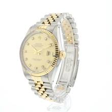 Thumbnail von Rolex Datejust 36 Steel Gold Jubilee Fluted Champagne Diamond Dial