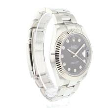 Thumbnail von Rolex Datejust 41 Oyster Fluted Black Diamond Dial