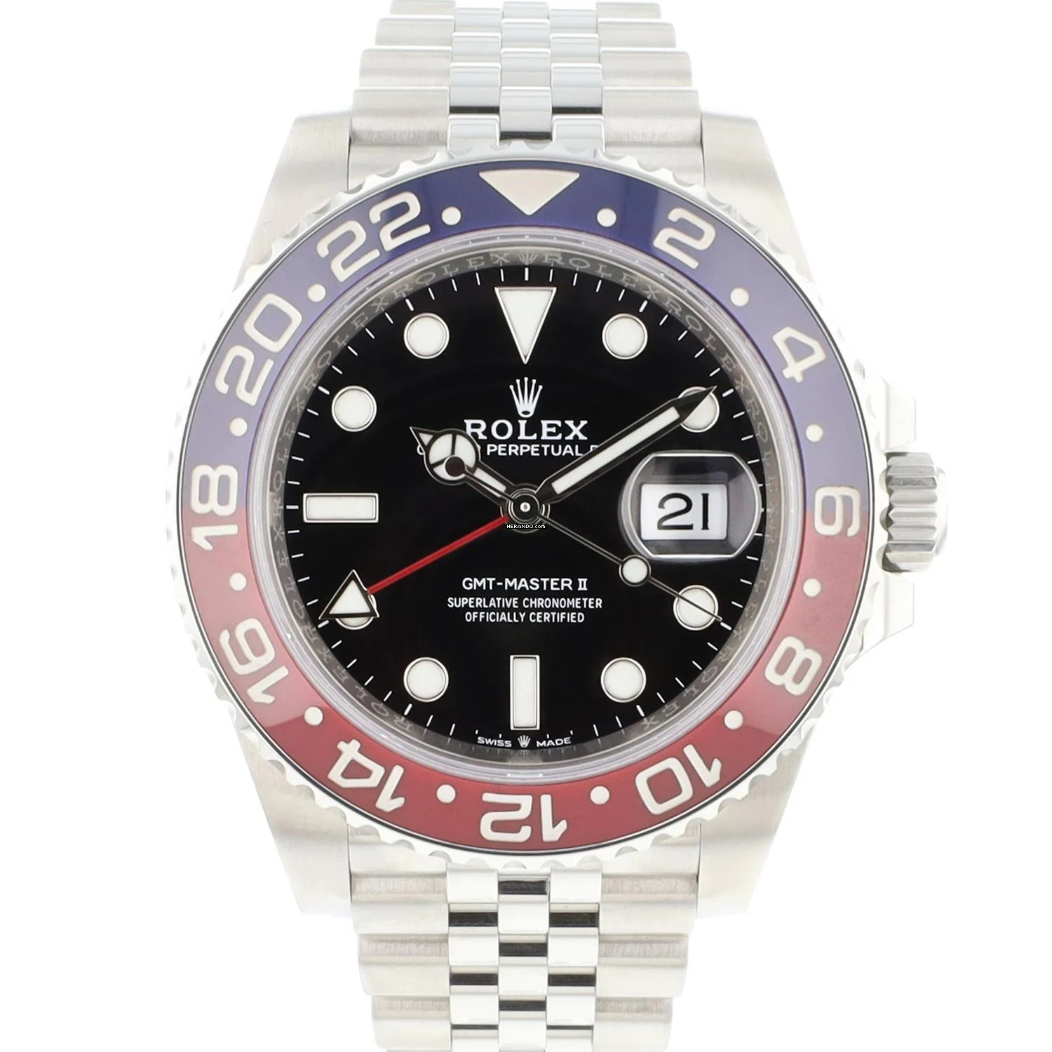  Rolex GMT-Master II Pepsi 126710 BLRO 