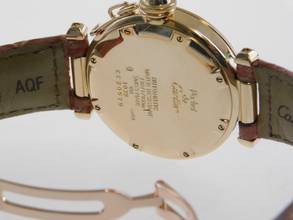 Thumbnail von Cartier Pasha C Automatik mit origin Brillantlünette 18 Karat Gelbgold 36 mm im TOP Zustand Full Set