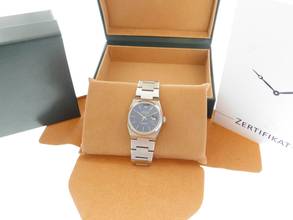 Thumbnail von Rolex Datejust Oysterquartz Herrenuhr 36 mm im Original Zustand blaues Blatt Volles Top Band alle Glieder von 1988 L Serie