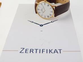 Thumbnail von Jaeger-LeCoultre Ultra Thin 18 Karat Gelbgold Herrenuhr im TOP Zustand 33 mm ohne Krone