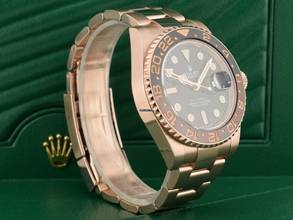 Thumbnail von Rolex GMT-Master II 126715chnr Rose Gold rootbeer - Like New Full Set