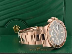 Thumbnail von Rolex GMT-Master II 126715chnr Rose Gold rootbeer - Like New Full Set