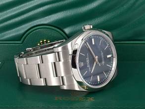 Thumbnail von Rolex Oyster Perpetual 39 Blue Like New Ful Set