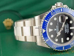Thumbnail von Rolex Submariner Date 126619lb White Gold Black & Blue - New 2025 Full Stickers