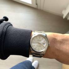 Thumbnail von Rolex Datejust 36 16200 Soleil silver dial TOP Condition Full Set