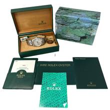 Thumbnail von Rolex Datejust 36 16200 Soleil silver dial TOP Condition Full Set