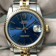Thumbnail von Rolex Datejust 31 68273 31MM blue soleil dial Full Set