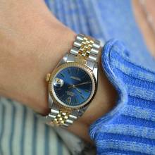 Thumbnail von Rolex Datejust 31 68273 31MM blue soleil dial Full Set