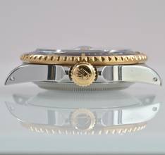 Thumbnail von Rolex Submariner Date 16613 blue tritium dial 1991 Full Set