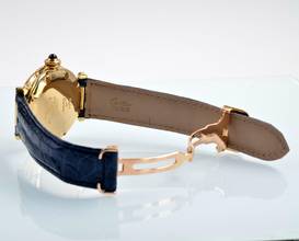 Thumbnail von Cartier Pasha 38MM Lapis Lazuli dial yellow gold 18KT Full Set TOP Condition