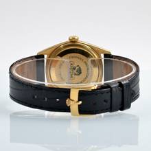 Thumbnail von Rolex Datejust 36 1607 champagne dial bark finish bezel gold 18KT 1964 Full Set