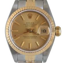 Thumbnail von Rolex Lady-Datejust 69173 Ladies 26MM champagne dial Full Set