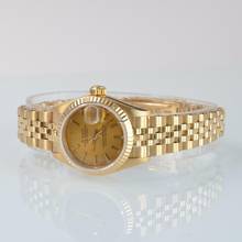 Thumbnail von Rolex Lady-Datejust 69178 Ladies 26MM champagne dial gold 18KT Full Set TOP Condition