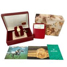 Thumbnail von Rolex Lady-Datejust 69178 Ladies 26MM champagne dial gold 18KT Full Set TOP Condition