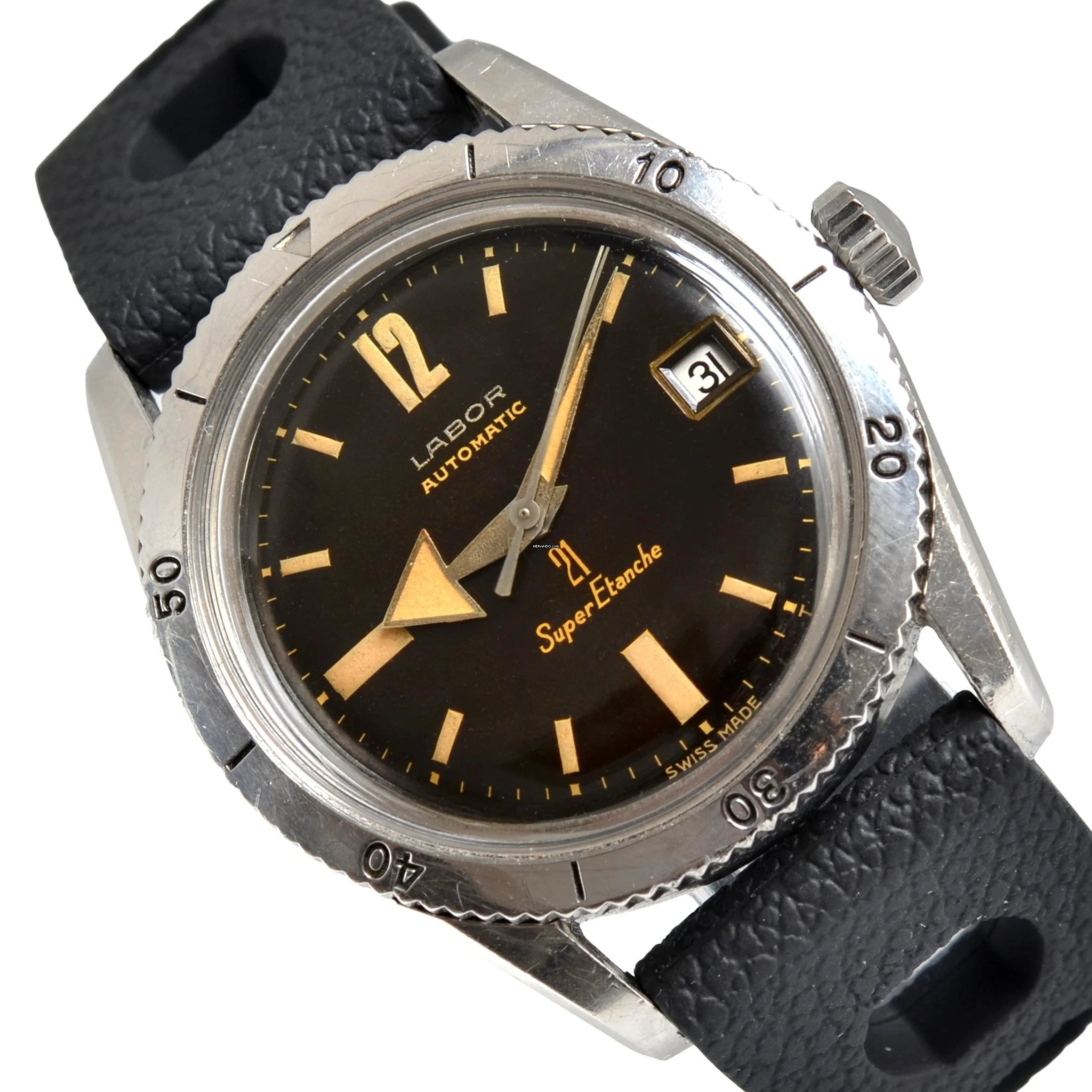 Labor Diver Super Etanche 5992 Tropical dial automatic 1960