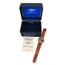 Thumbnail von Breitling Chronomat 81950 chronograph black dial steel 1989 Full Set