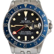 Thumbnail von Rolex GMT-Master 1675 military UAE with blueberry colour bezel 1972's