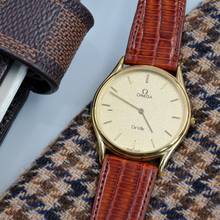 Thumbnail von Omega De Ville Classic 32MM Ultra-Thin champagne dial quartz plated