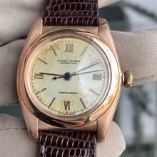 Thumbnail von Rolex Oyster Perpetual Ovetto 3696 BubbleBack Chronometer ivory dial rose gold 18KT 1937