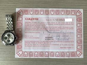 Thumbnail von Tudor Daytona 79260P Oysterdate chronograph silver dial 2004 Full Set