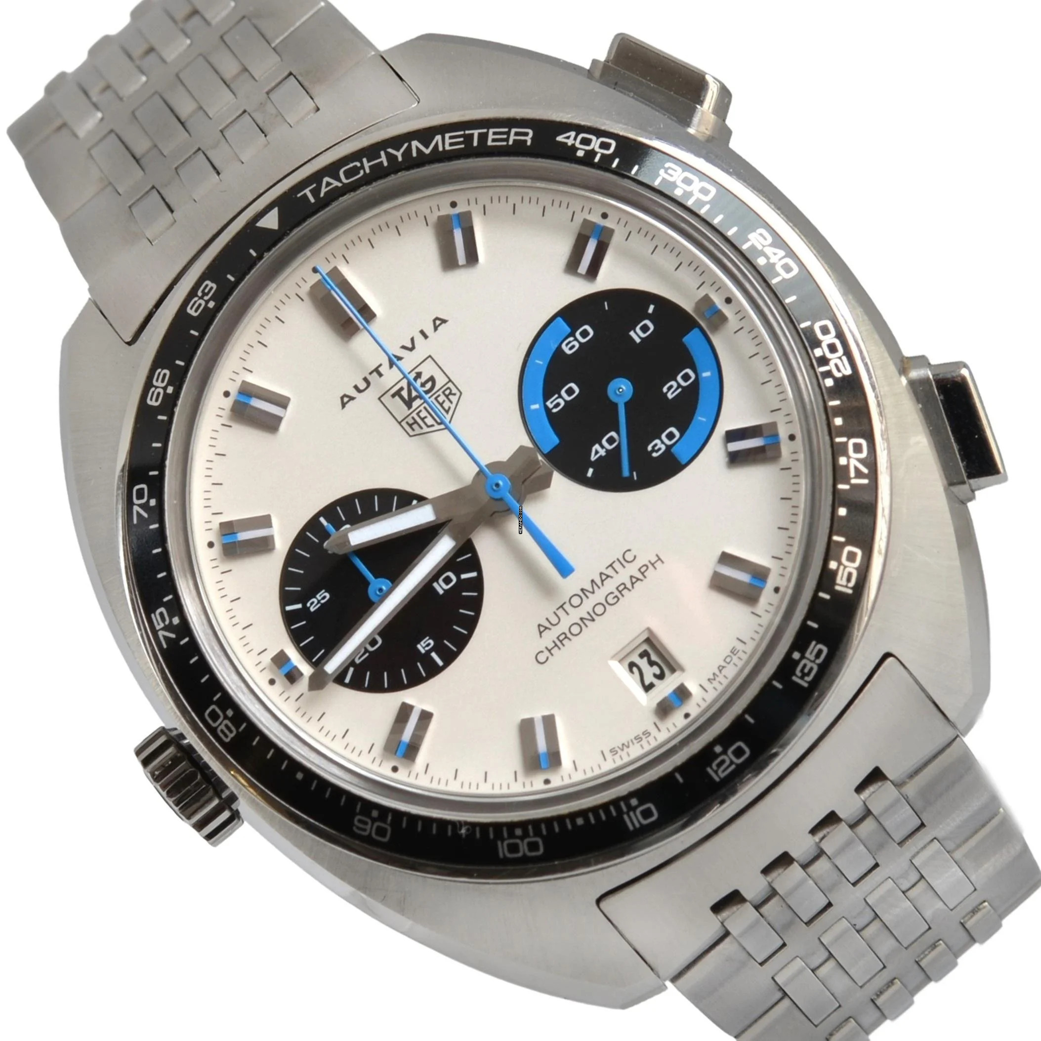 TAG Heuer Autavia left-handed chronograph “Jo Siffert” Re-Edition Full Set