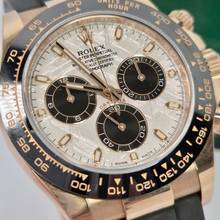 Thumbnail von Rolex Daytona Ouro Rosé Meteorite Dial Cerâmica 40mm Automático Completo
