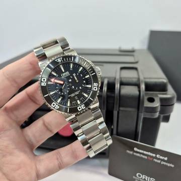  Oris Regulateur Der Meistertaucher Aquis Diver Regulateur der Meistertaucher Titanium 43mm Automático Completo 