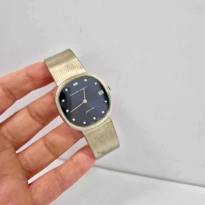  Audemars Piguet Night Sky Vintage Full White Gold & Diamonds Automático 33mm 