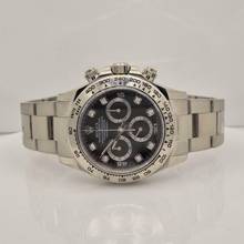 Thumbnail von Rolex Daytona Ouro Branco Diamond Index 40mm Completo