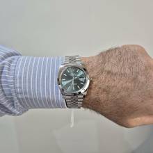 Thumbnail von Rolex Datejust 41 41mm Green Dial Jubilee Automático Completo