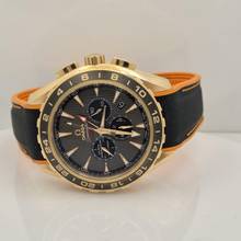 Thumbnail von Omega Seamaster Aqua Terra Chronograph GMT Ouro Rosé 44mm Automático Completo