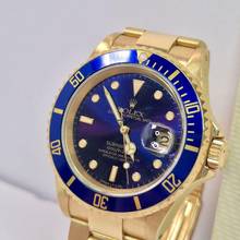 Thumbnail von Rolex Submariner Date Full Gold Purple Dial 40mm Automático Completo