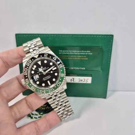  Rolex GMT-Master II Sprite 40mm Jubilee Automático Completo 