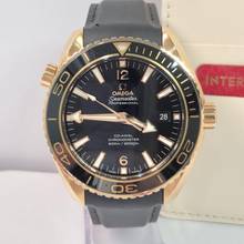 Thumbnail von Omega Seamaster Planet Ocean Ouro Rosé 45mm Automático Completo
