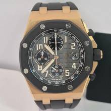 Thumbnail von Audemars Piguet Royal Oak Offshore Chronograph Ouro Rosé 2 Pulseiras 42mm Completo