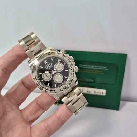  Rolex Daytona Full White Gold Baby LeMans 40mm Automático Completo 