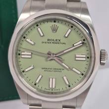 Thumbnail von Rolex Oyster Perpetual Pistache 41mm Automático Completo