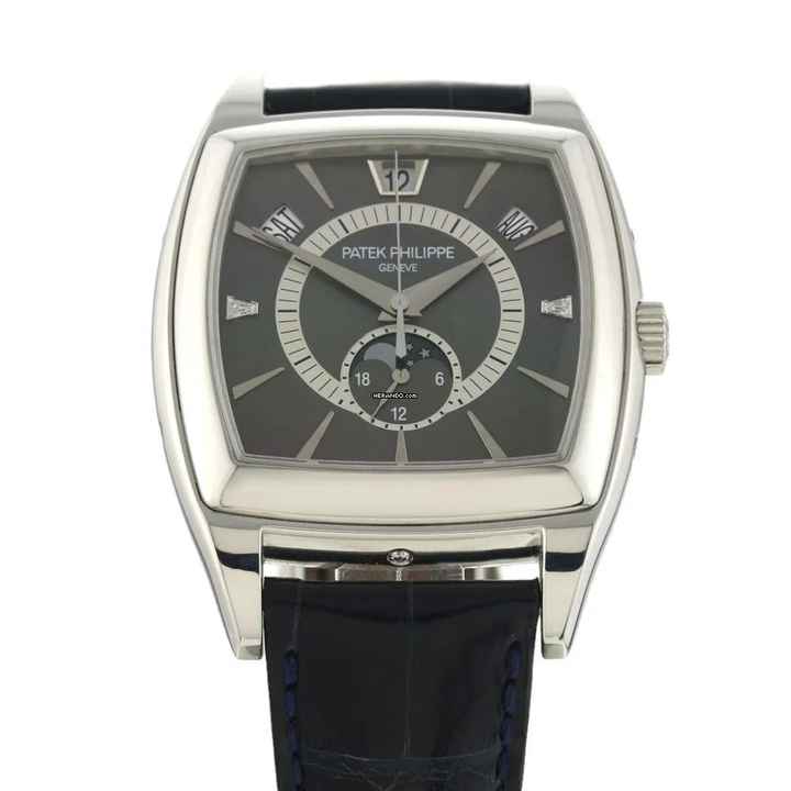 Patek Philippe Gondolo Rectangular Platin Ref.5135 B+P 