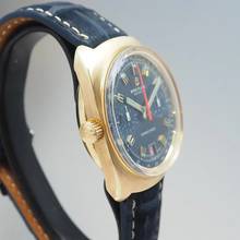 Thumbnail von Breitling Chrono-Matic Vintage Chrono-Matic Chronograph Ref.: 2118 solid Gold 18k/750 ULTRA RARE