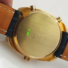 Thumbnail von Breitling Chrono-Matic Vintage Chrono-Matic Chronograph Ref.: 2118 solid Gold 18k/750 ULTRA RARE