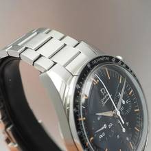 Thumbnail von Omega Speedmaster First Omega in Space 1962 Stahl/Stahl Box+Papiere Full Set 2024