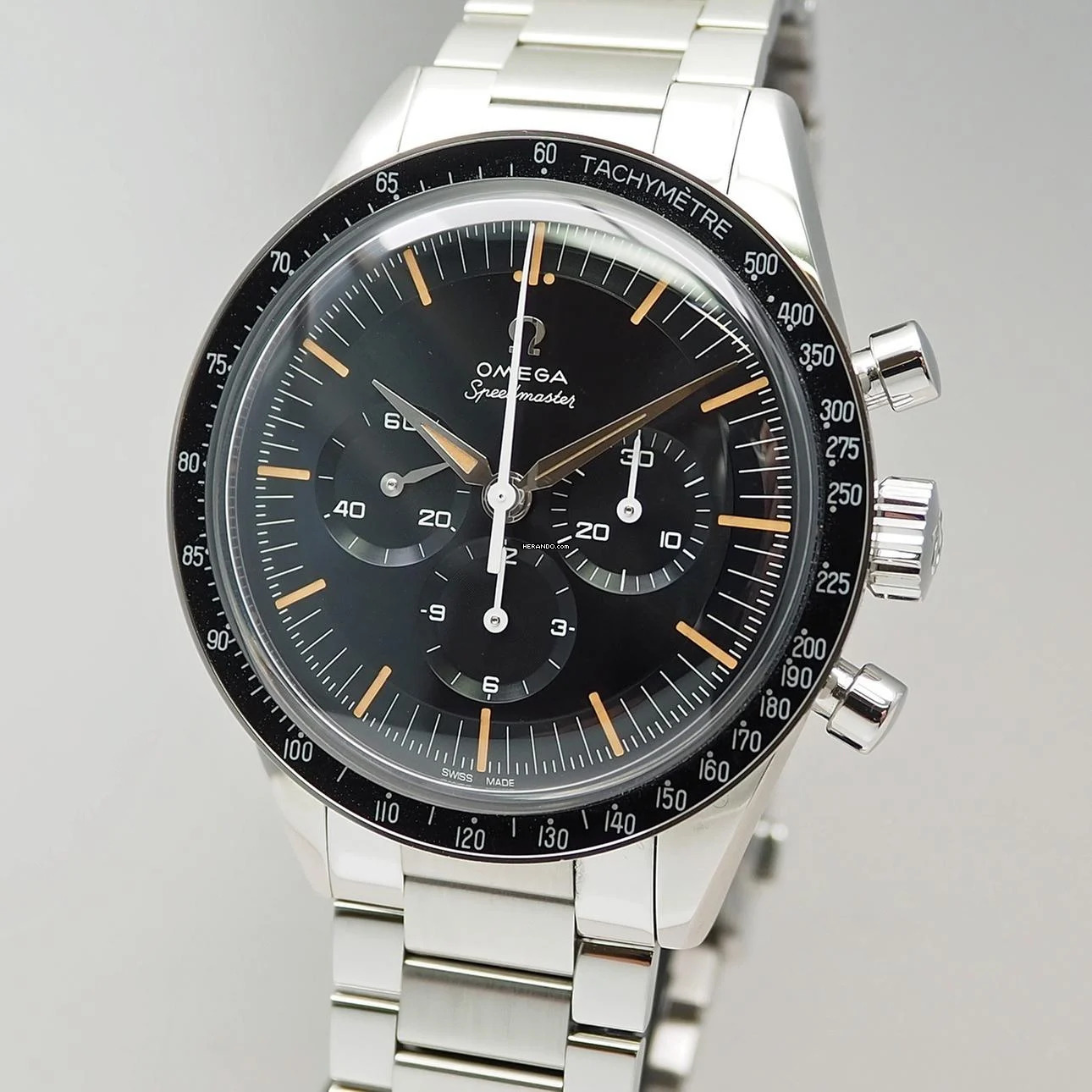  Omega Speedmaster First Omega in Space 1962 Stahl/Stahl Box+Papiere Full Set 2024 