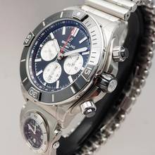 Thumbnail von Breitling Chronomat Super Chronomat B01 44 UTC Stahl B+P NEU 2025 verklebt 11600.-Euro NEU 2025 Sofort lieferbar!