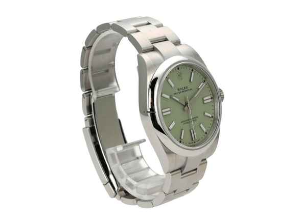  Rolex Oyster Perpetual 41 Ref. 134300 Pistachio 