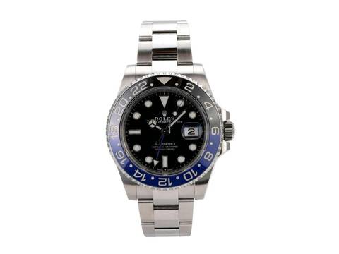  Rolex GMT-Master II Edelstahl 126710BLNR Oyster-Band 