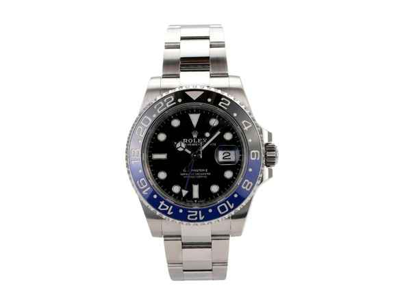  Rolex GMT-Master II Edelstahl 126710BLNR Oyster-Band 