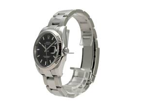 Thumbnail von Rolex Oyster Perpetual Date 34 mm Edelstahl / Weißgold Ref. 115234